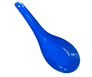 blue spoon